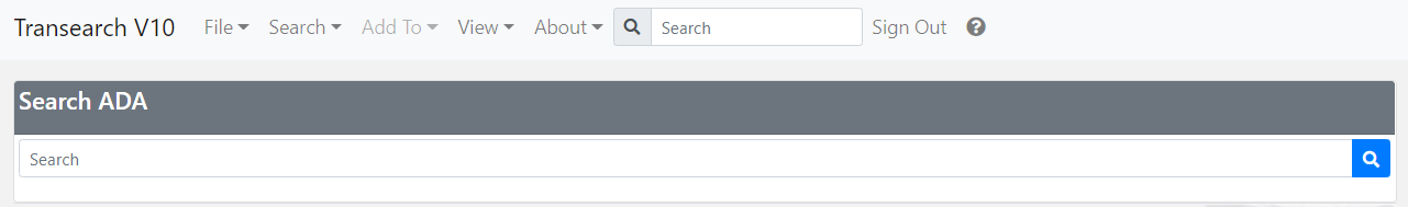 Search ADA